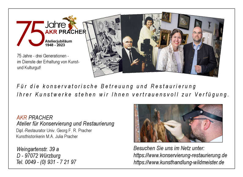 Atelierjubiläum 75 Jahre Atelier Pracher