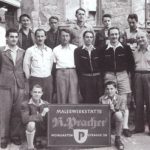 Werkstatt Rudolf Pracher Gruppenbild 1949. AKR Pracher